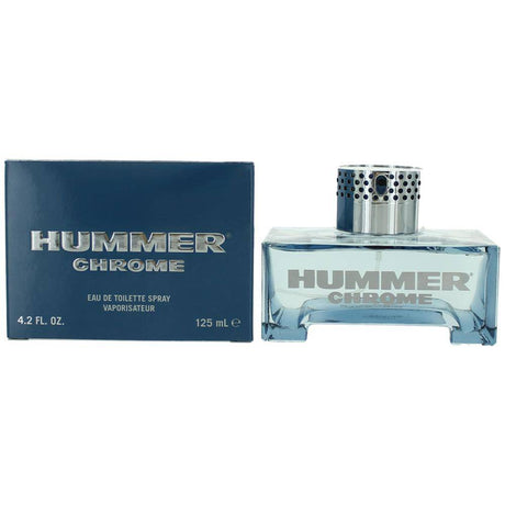 Hummer Chrome by Hummer, 4.2 oz EDT Spray for Men - OleBella