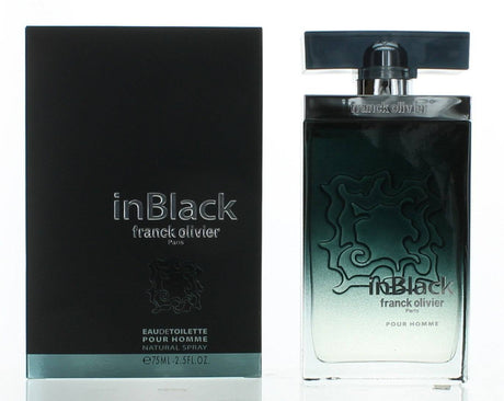 In Black by Franck Olivier, 2.5 oz EDT Spray for Men - OleBella