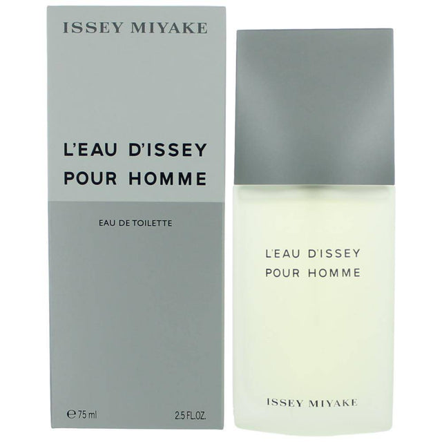 L'eau D'Issey Pour Homme by Issey Miyake, 2.5 oz EDT Spray for Men - OleBella