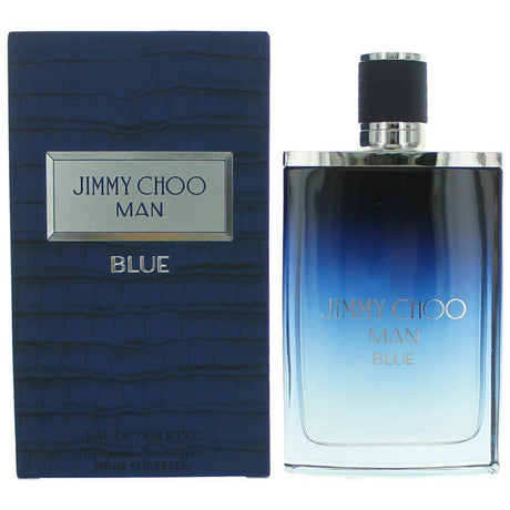 Jimmy Choo Man Blue by Jimmy Choo, 3.3 oz EDT Spray for Men - OleBella