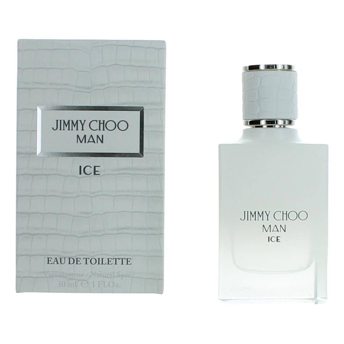 Jimmy Choo Man Ice by Jimmy Choo, 1 oz EDT Spray for Men - OleBella