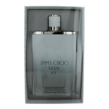 Jimmy Choo Man Ice by Jimmy Choo, 6.7 oz EDT Spray for Men - OleBella