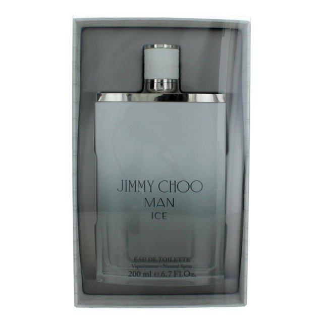 Jimmy Choo Man Ice by Jimmy Choo, 6.7 oz EDT Spray for Men - OleBella