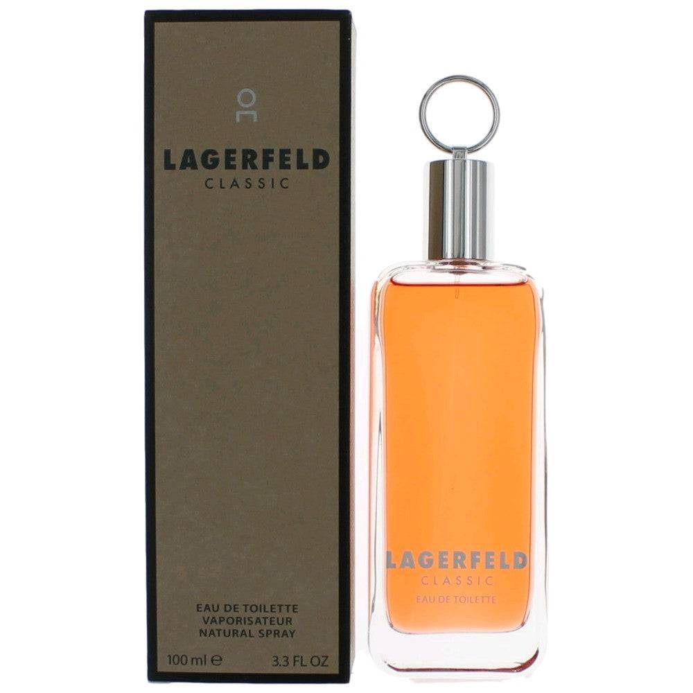 Lagerfeld Classic by Karl Lagerfeld, 3.3 oz EDT Spray for Men - OleBella