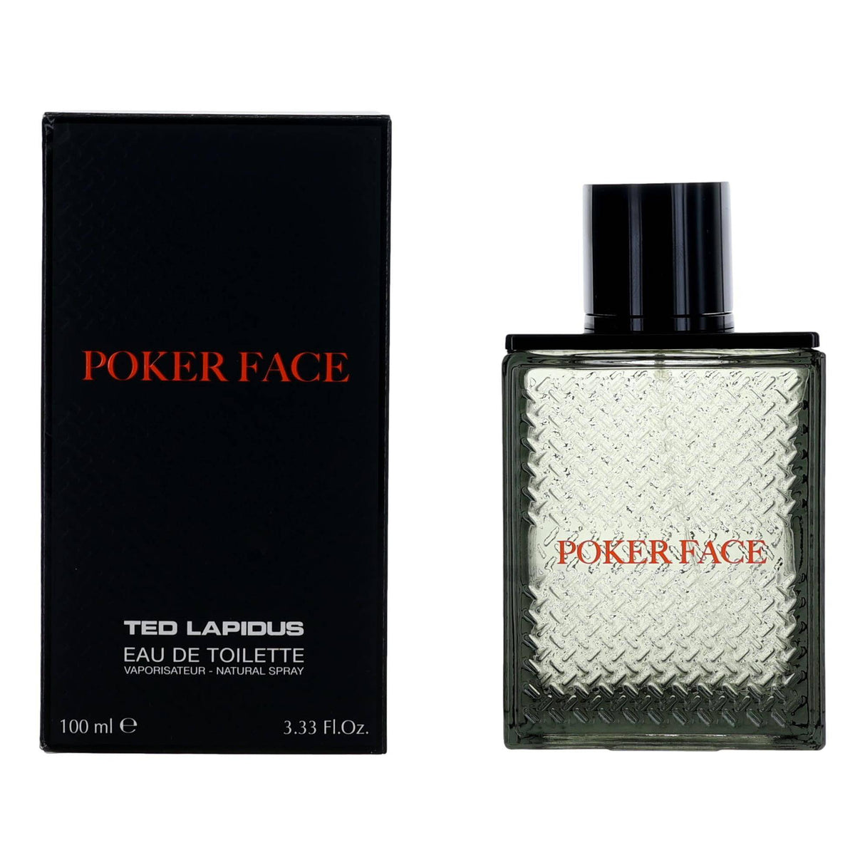 Poker Face by Ted Lapidus, 3.3 oz EDT Spray for Men - OleBella