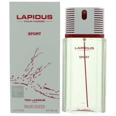 Lapidus Pour Homme Sport by Ted Lapidus, 3.3 oz EDT Spray for Men - OleBella