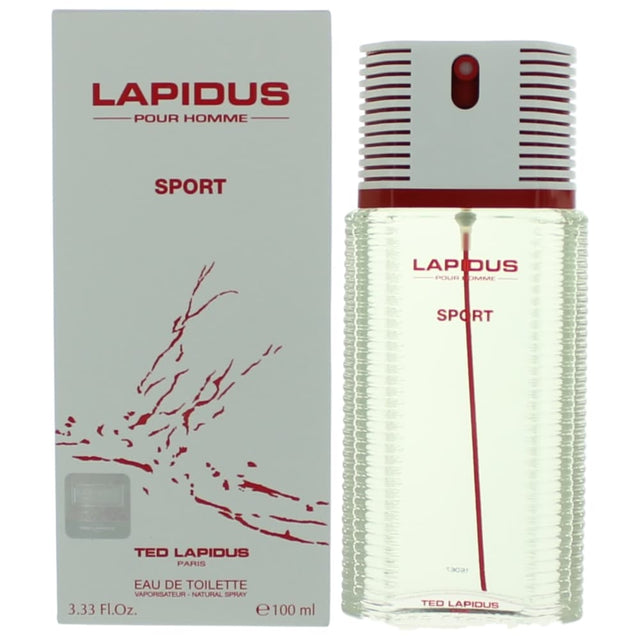 Lapidus Pour Homme Sport by Ted Lapidus, 3.3 oz EDT Spray for Men - OleBella