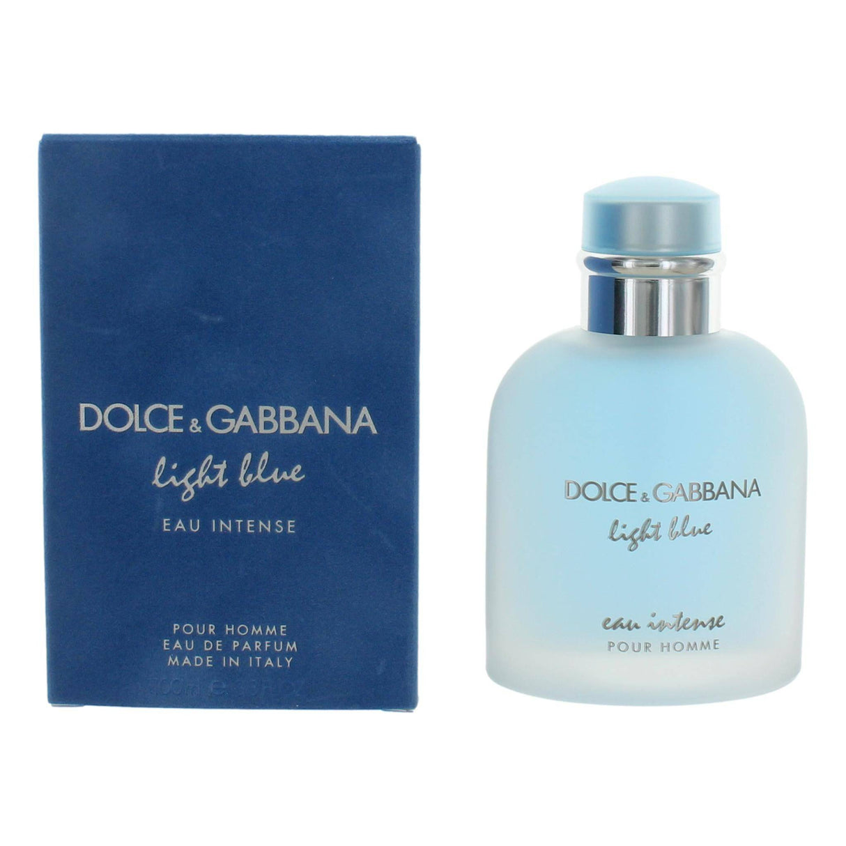 Light Blue Eau Intense by Dolce & Gabbana, 3.3 oz EDP Spray for Men - OleBella
