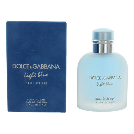 Light Blue Eau Intense by Dolce & Gabbana, 3.3 oz EDP Spray for Men - OleBella