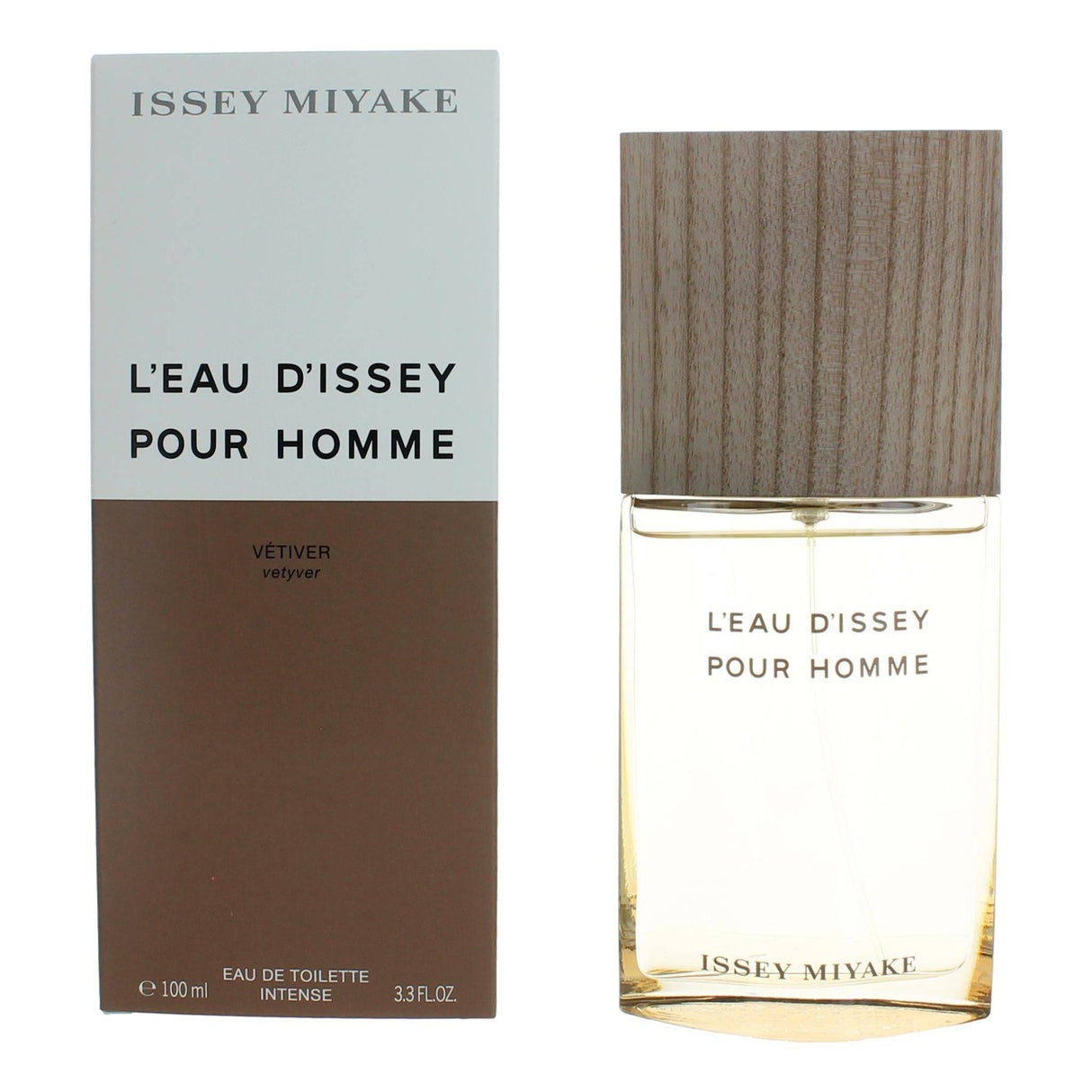 L'Eau D'Issey Pour Homme Vetiver by Issey Miyake, 3.3oz EDT Intense Spray men - OleBella