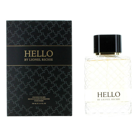 Hello by Lionel Richie, 3.4 oz Eau de Cologne Spray for Men - OleBella