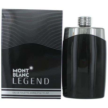 Mont Blanc Legend by Mont Blanc, 6.7 oz EDT Spray for Men - OleBella
