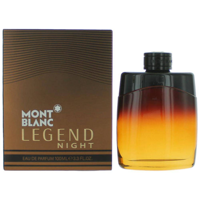Mont Blanc Legend Night by Mont Blanc, 3.3 oz EDP Spray for Men - OleBella