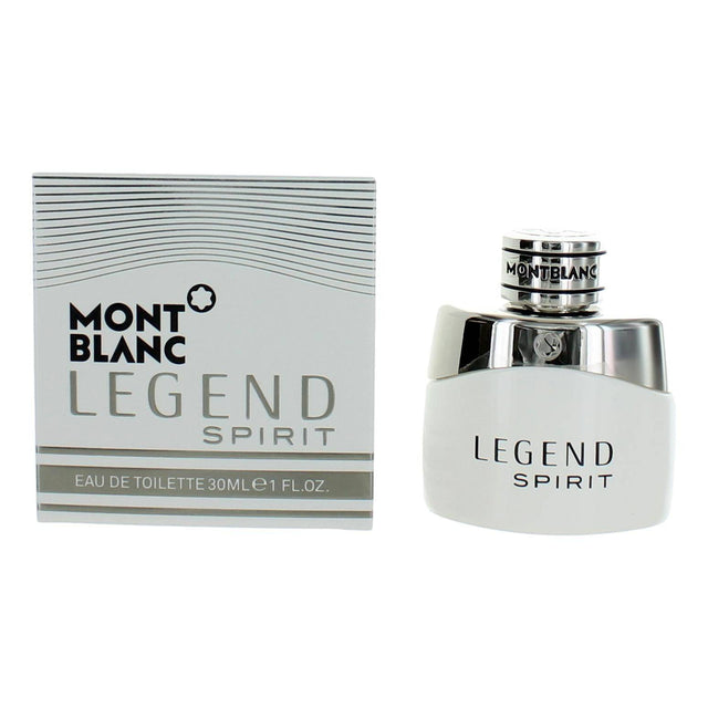 Mont Blanc Legend Spirit by Mont Blanc, 1 oz EDT Spray for Men - OleBella