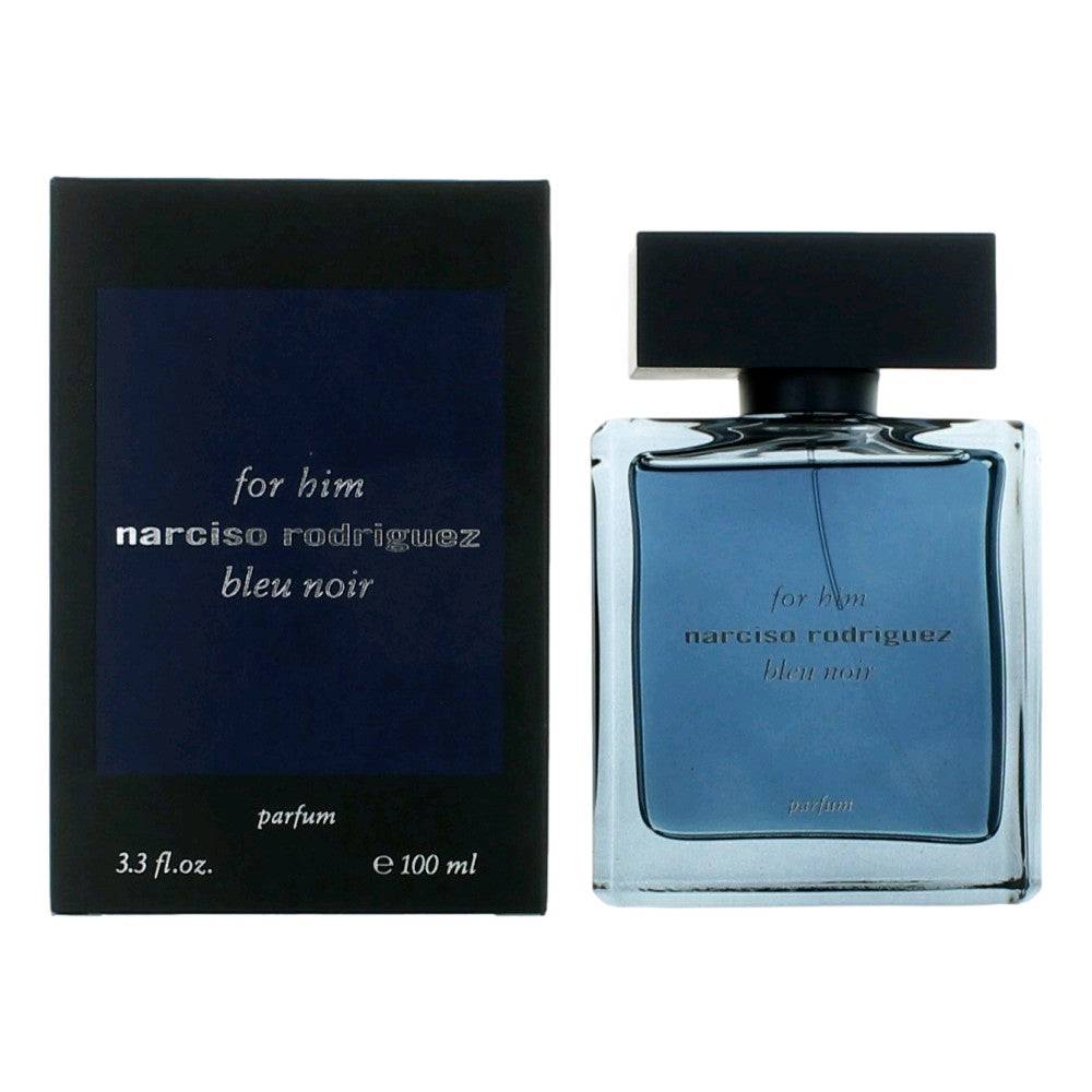 Narciso Rodriguez Bleu Noir by Narciso Rodriguez, 3.3oz Parfum Spray men - OleBella