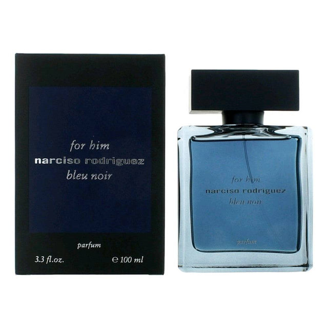 Narciso Rodriguez Bleu Noir by Narciso Rodriguez, 3.3oz Parfum Spray men - OleBella