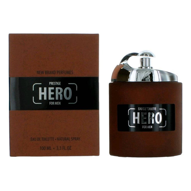 Prestige Hero by New Brand, 3.3 oz EDT Spray for Men - OleBella