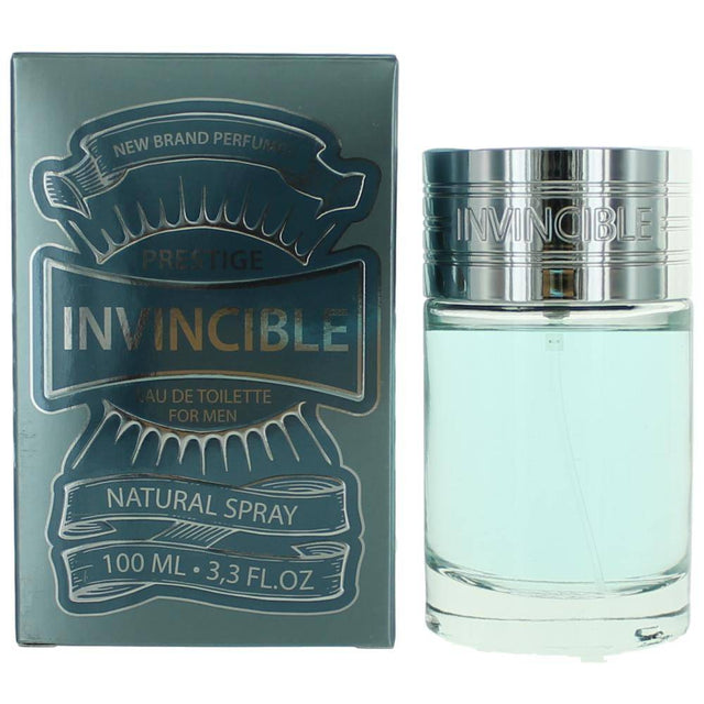 Invincible by New Brand, 3.3 oz EDT Spray for Men - OleBella