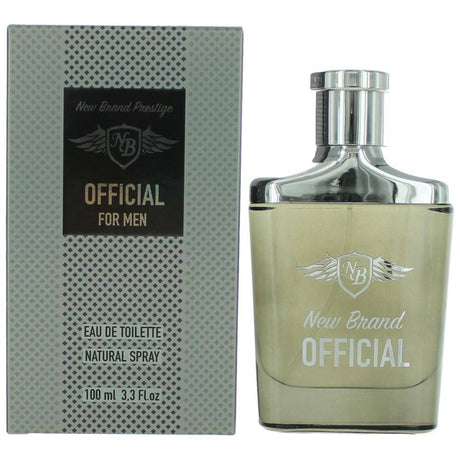 Official by New Brand, 3.3 oz EDT Spray for Men - OleBella