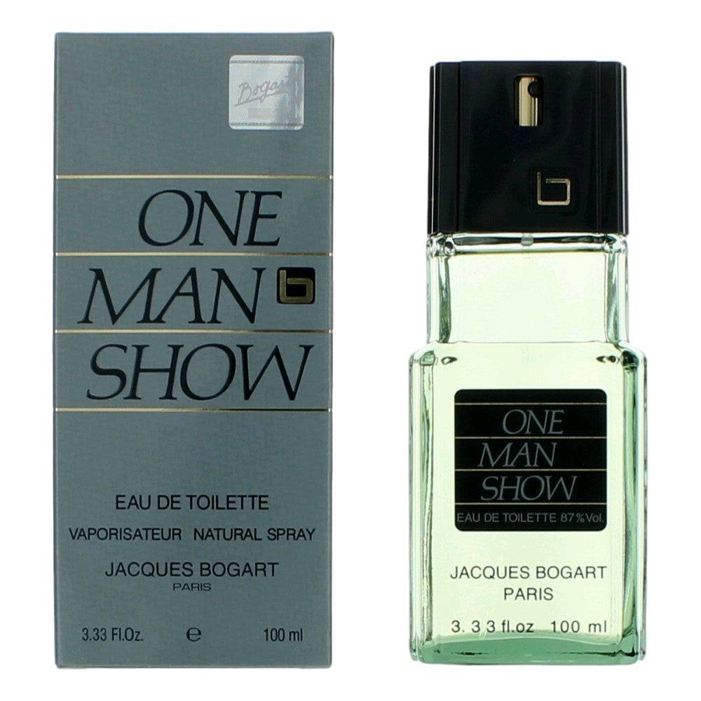 One Man Show by Jacques Bogart, 3.4 oz EDT Spray for Men - OleBella
