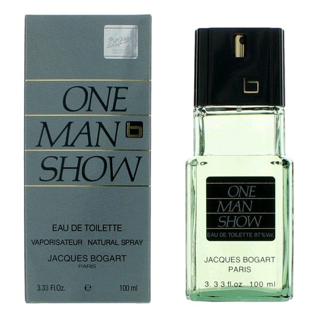 One Man Show by Jacques Bogart, 3.4 oz EDT Spray for Men - OleBella