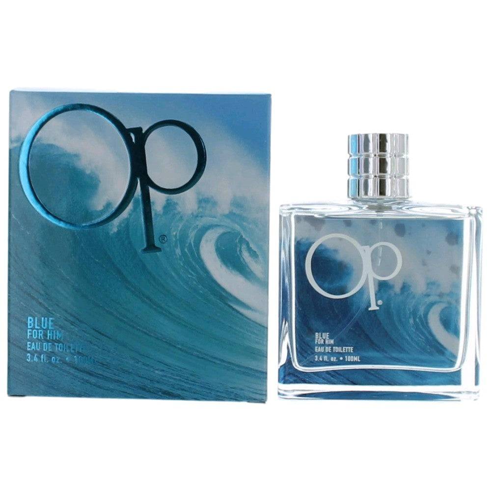OP Blue For Him by Ocean Pacific, 3.4 oz EDT Spray for Men - OleBella