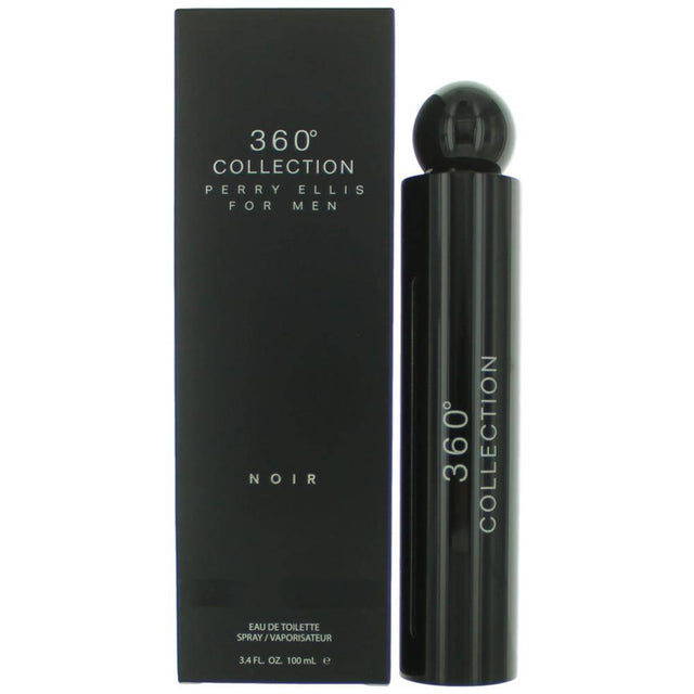 Perry Ellis 360 Collection Noir by Perry Ellis, 3.4 oz EDT Spray men - OleBella