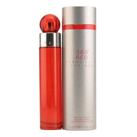 Perry Ellis 360 Red by Perry Ellis, 3.4 oz EDT Spray for Men - OleBella