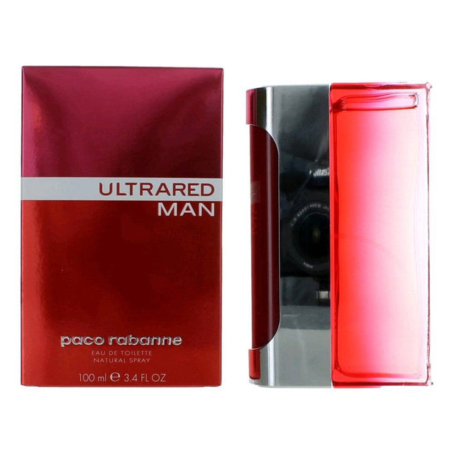 Ultrared by Paco Rabanne, 3.4 oz EDT Spray for Men - OleBella