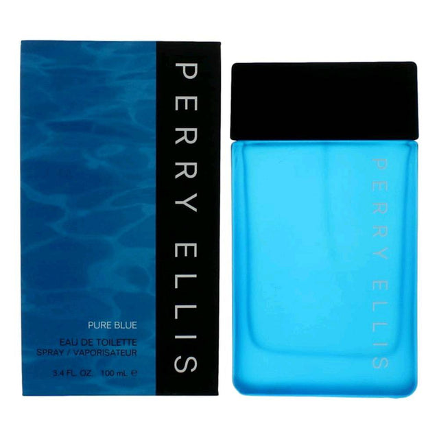 Pure Blue by Perry Ellis, 3.4 oz EDT Spray for Men - OleBella
