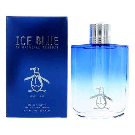 Original Penguin Ice Blue by Munsingwear, 3.4 oz EDT Spray for Men - OleBella