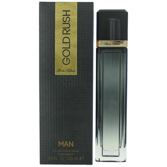 Gold Rush by Paris Hilton, 3.4 oz EDP Spray for Men - OleBella