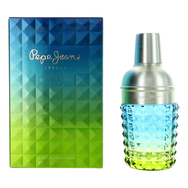 Cocktail by Pepe Jeans London, 3.4 oz EDT Spray for Men - OleBella
