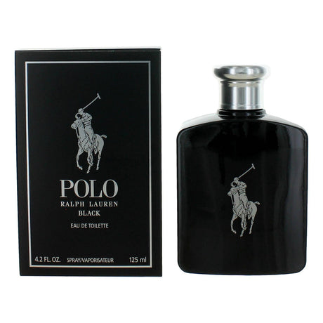 Polo Black by Ralph Lauren, 4.2 oz EDT Spray for Men - OleBella