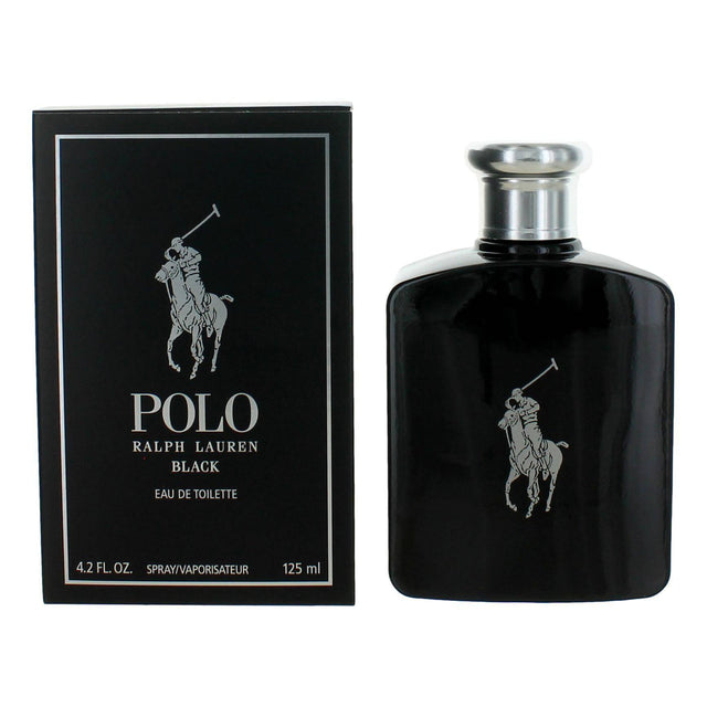 Polo Black by Ralph Lauren, 4.2 oz EDT Spray for Men - OleBella