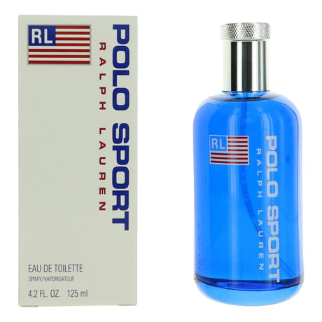 Polo Sport by Ralph Lauren, 4.2 oz EDT Spray for Men - OleBella