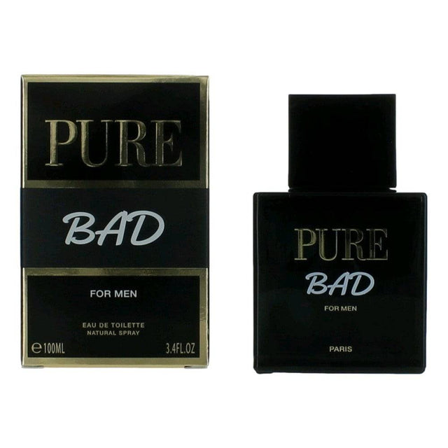 Pure Bad by Karen Low, 3.4 oz EDT Spray for Men - OleBella