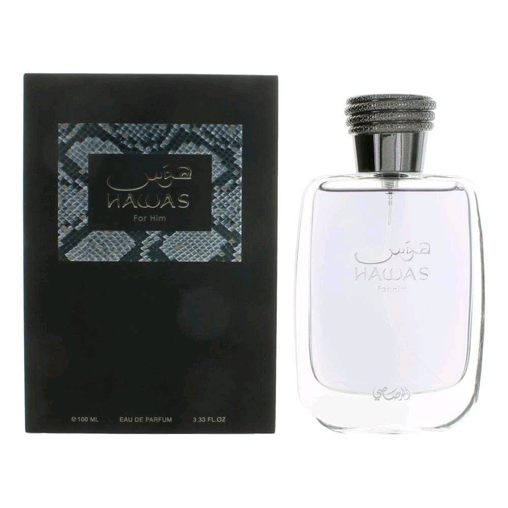 Hawas by Rasasi, 3.3 oz EDP Spray for Men - OleBella