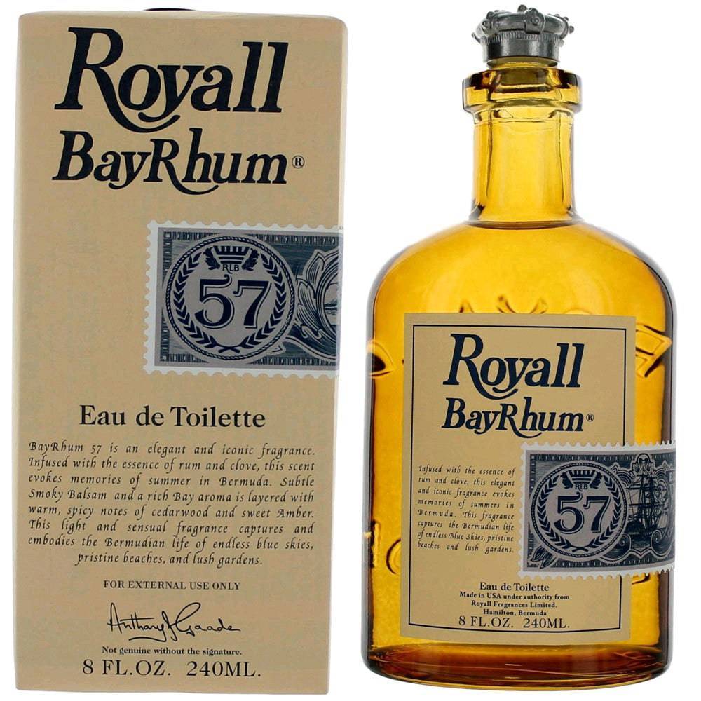 Royall BayRhum 57 by Royall Fragrances, 8 oz EDT Splash for Men - OleBella