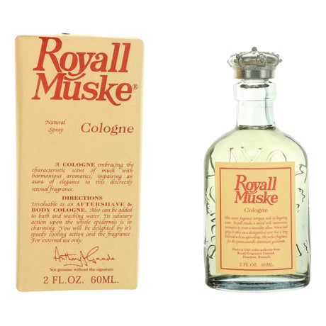 Royall Muske by Royall Fragrances, 2 oz All Purpose Cologne for Men - OleBella