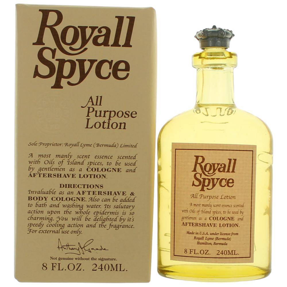 Royall Spyce by Royall Fragrances, 8 oz All Purpose Lotion for Men - OleBella