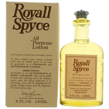 Royall Spyce by Royall Fragrances, 8 oz All Purpose Lotion for Men - OleBella