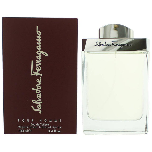 Salvatore Ferragamo by Salvatore Ferragamo, 3.4 oz EDT Spray for Men - OleBella