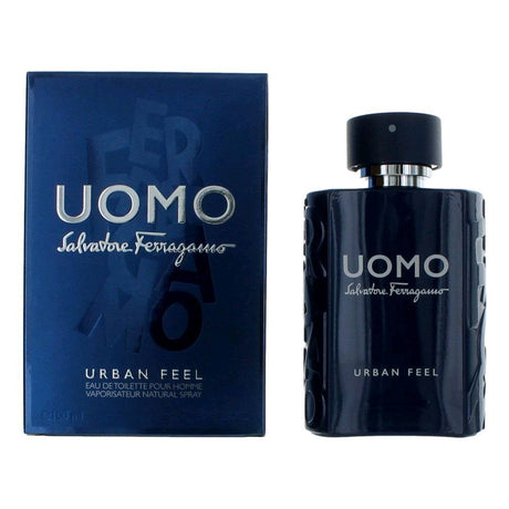 Uomo Urban Feel by Salvatore Ferragamo, 3.4 oz EDT Spray for Men - OleBella