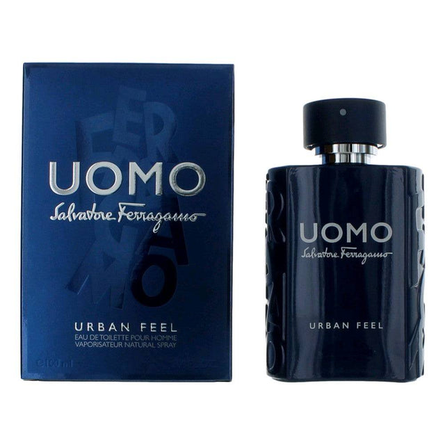 Uomo Urban Feel by Salvatore Ferragamo, 3.4 oz EDT Spray for Men - OleBella