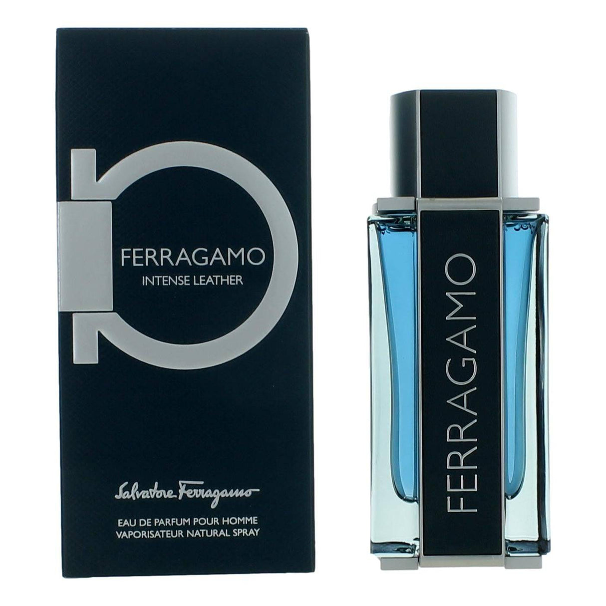 Ferragamo Intense Leather by Salvatore Ferragamo, 3.4 oz EDP Spray men - OleBella