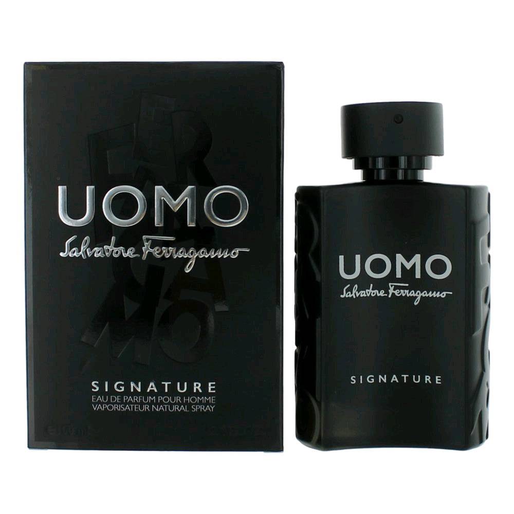 Uomo Signature by Salvatore Ferragamo, 3.4 oz EDP Spray for Men - OleBella