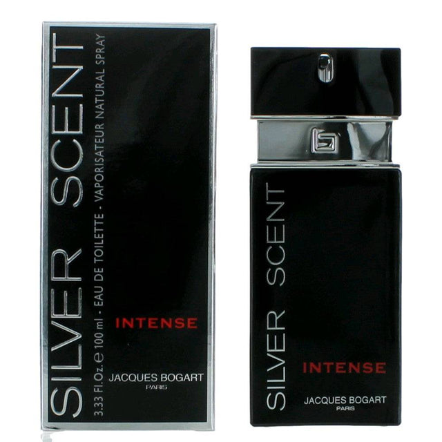 Silver Scent Intense by Jacques Bogart, 3.4 oz EDT Spray for Men - OleBella