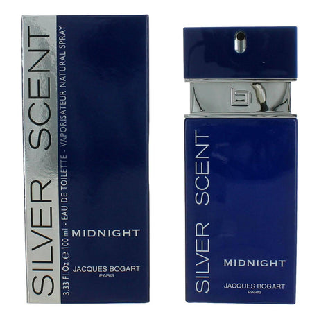 Silver Scent Midnight by Jacques Bogart, 3.33 oz EDT for Men - OleBella