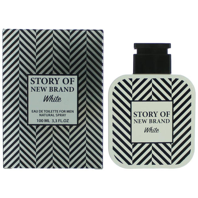 Story of New Brand White by New Brand, 3.3 oz EDT Spray for Men - OleBella